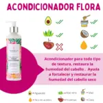 Flora and Curl Rose Water and Honey Cream Conditioner 300ml - 1